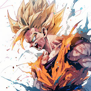 Goku super saiyan expressive 2 (FOR GOKU FANS)