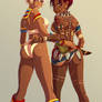 Elena and Sheva - Capcom girls