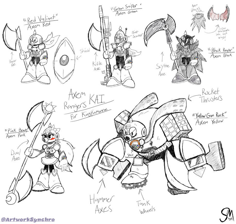 Axem Rangers Height Axem Rangers Kai (SSBW Redesigns) by Sonicboom3344 on DeviantArt