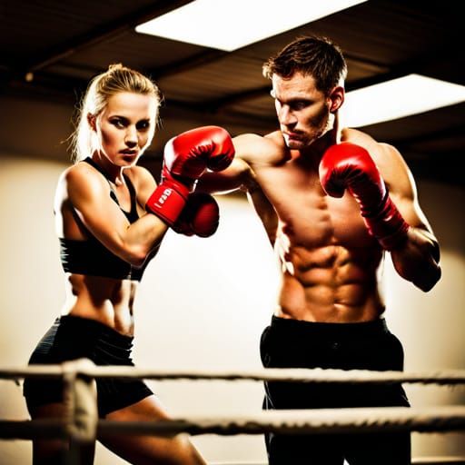 AI Mixed Boxing 16 by FisticuffsandWords on DeviantArt