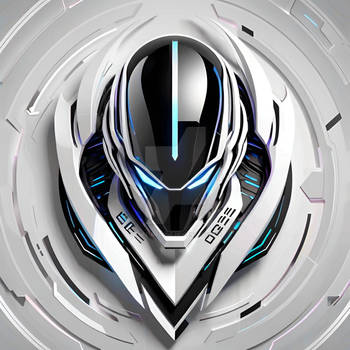 Cyborg Head Logo Design
