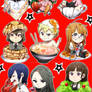 PROMO: P5 Food Keychains