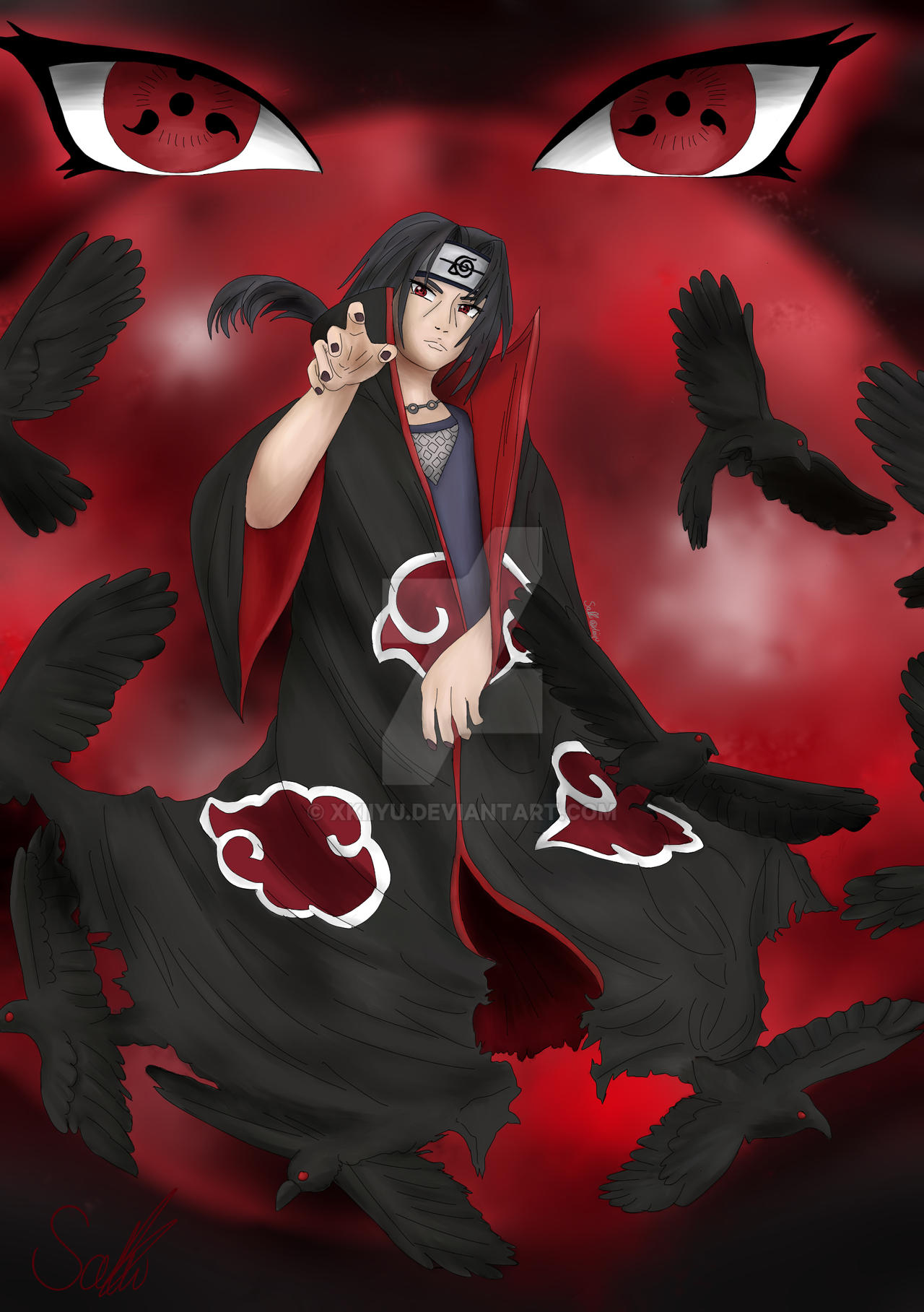 Itachi Uchiha By Xkiiyu On DeviantArt itachi-uchiha-by-xkiiyu-on-deviantart