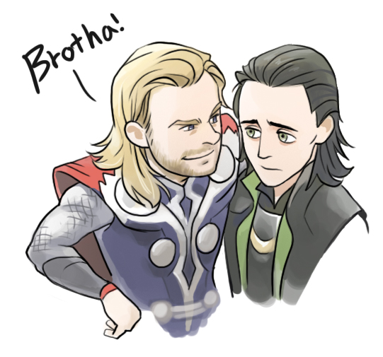 Thor and Loki