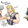 Thor and Loki