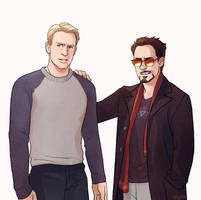 Steve and Tony