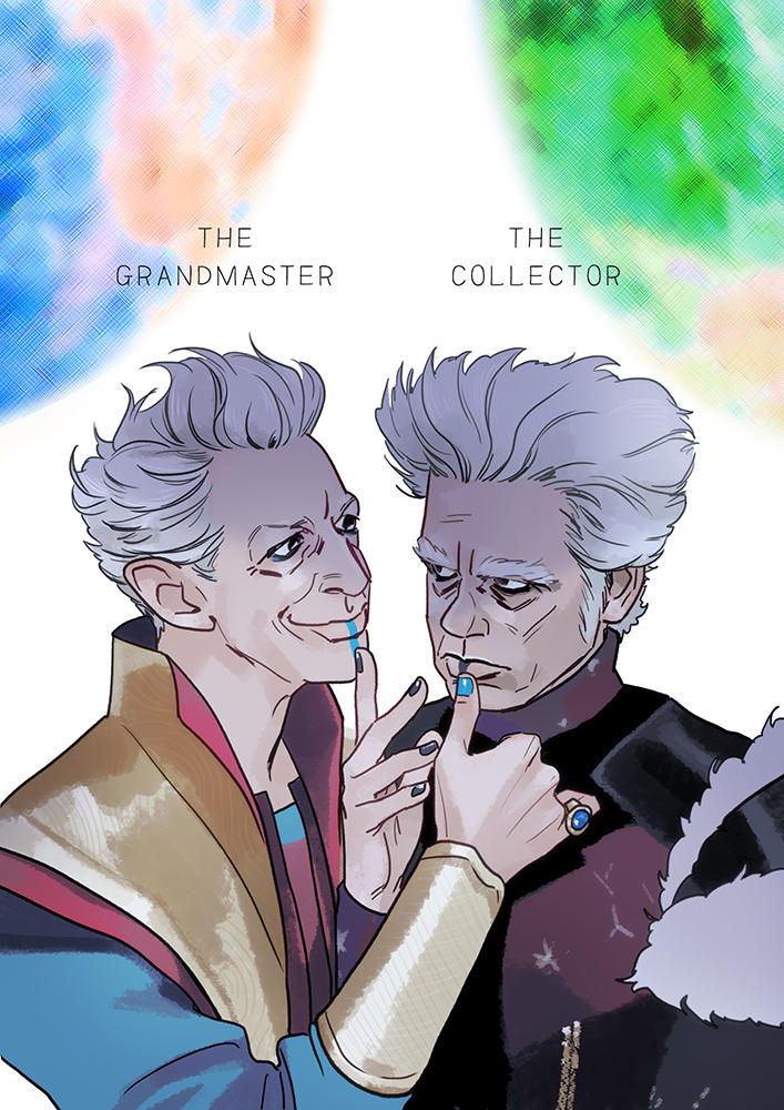 The Grandmaster and The Collector by Hallpen on DeviantArt