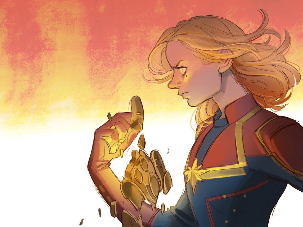 Captain MARVEL!!!! by Hallpen on DeviantArt