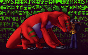 Digimon World 2000 - Tyrannomon