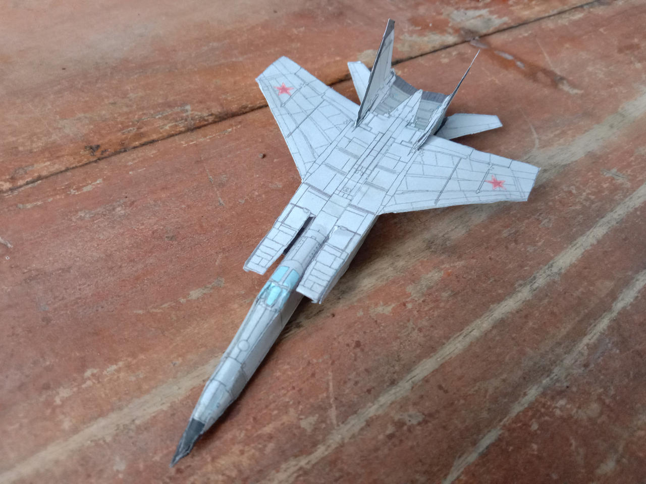 Papercraft R25 MiG 25R Papercraft by KaijuT01gerSh0rk on DeviantArt
