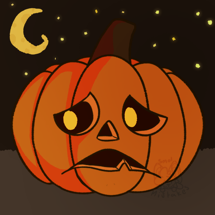 Sad Jack O Lantern By Smallmistakes On DeviantArt