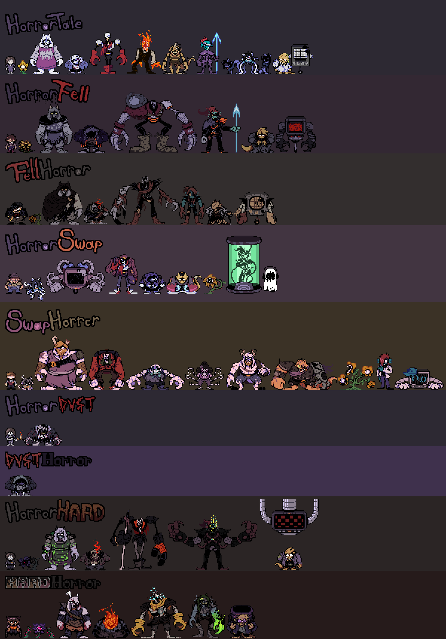 Random Horror Things Random Horror stuff by JustanGuy13 on DeviantArt