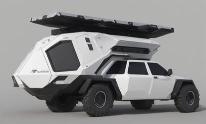 Off World Colony - Truck with Living Pod