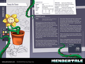 MENDERTale Flowey Character Profile