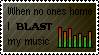 Blast my music... by emmersallday