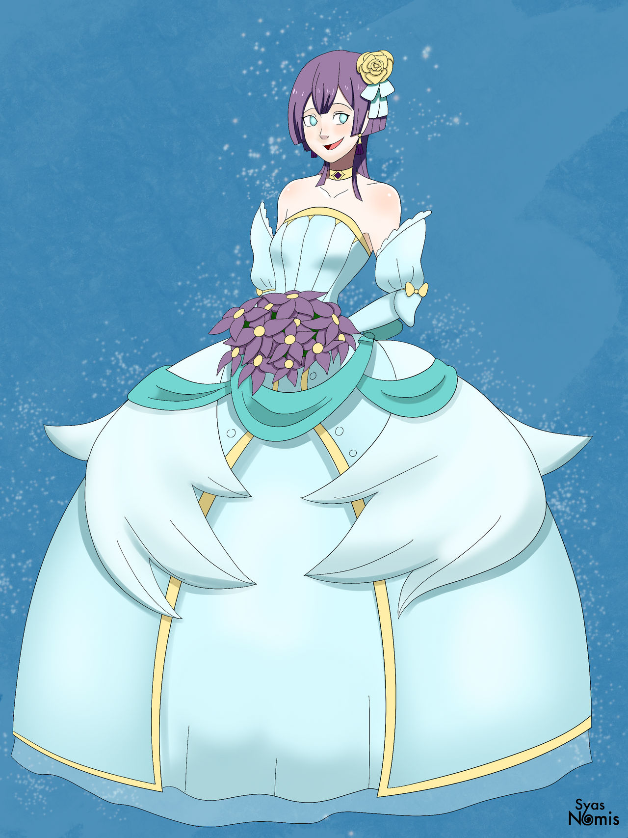 Bernadetta Reclassed to Bride by Syas-Nomis on DeviantArt
