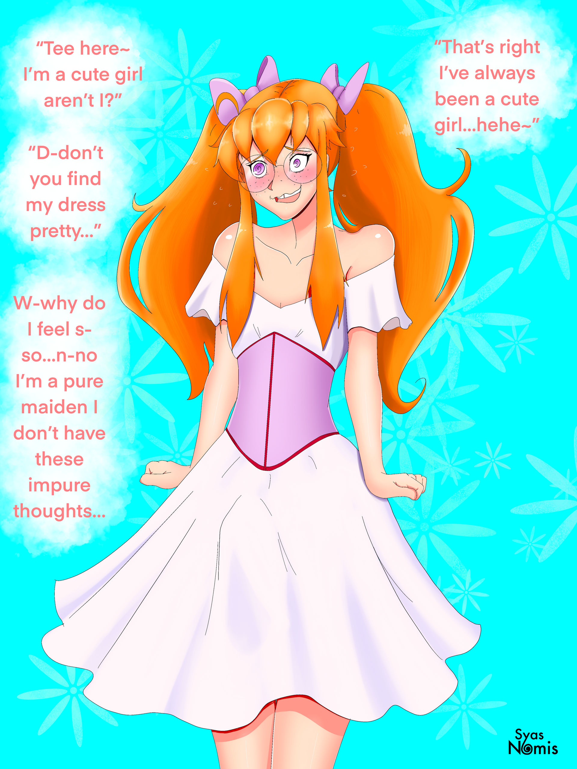 Girly Hypno Fayne (Art Trade) by SyasNomis on DeviantArt