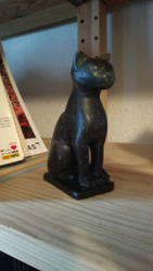 Bastet figurine made from soapstone