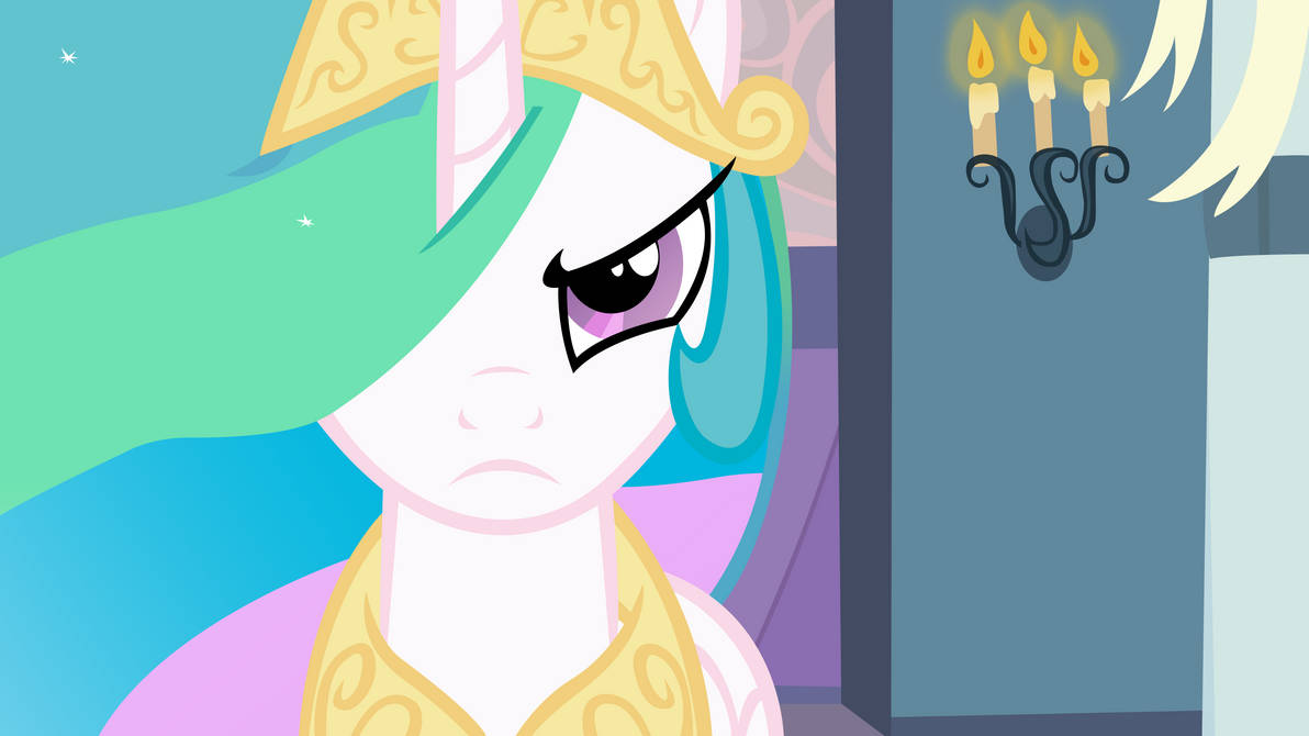 Celestia Will Protect Her Subjects by craftybrony