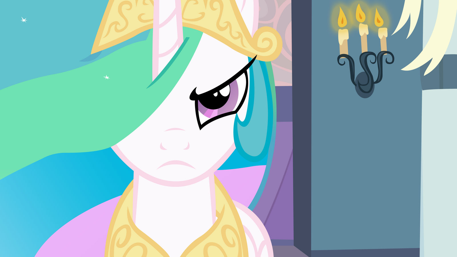 Celestia Will Protect Her Subjects by craftybrony
