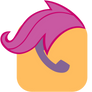 MLP:FiM Scootaloo Mane iPhone Phone Icon