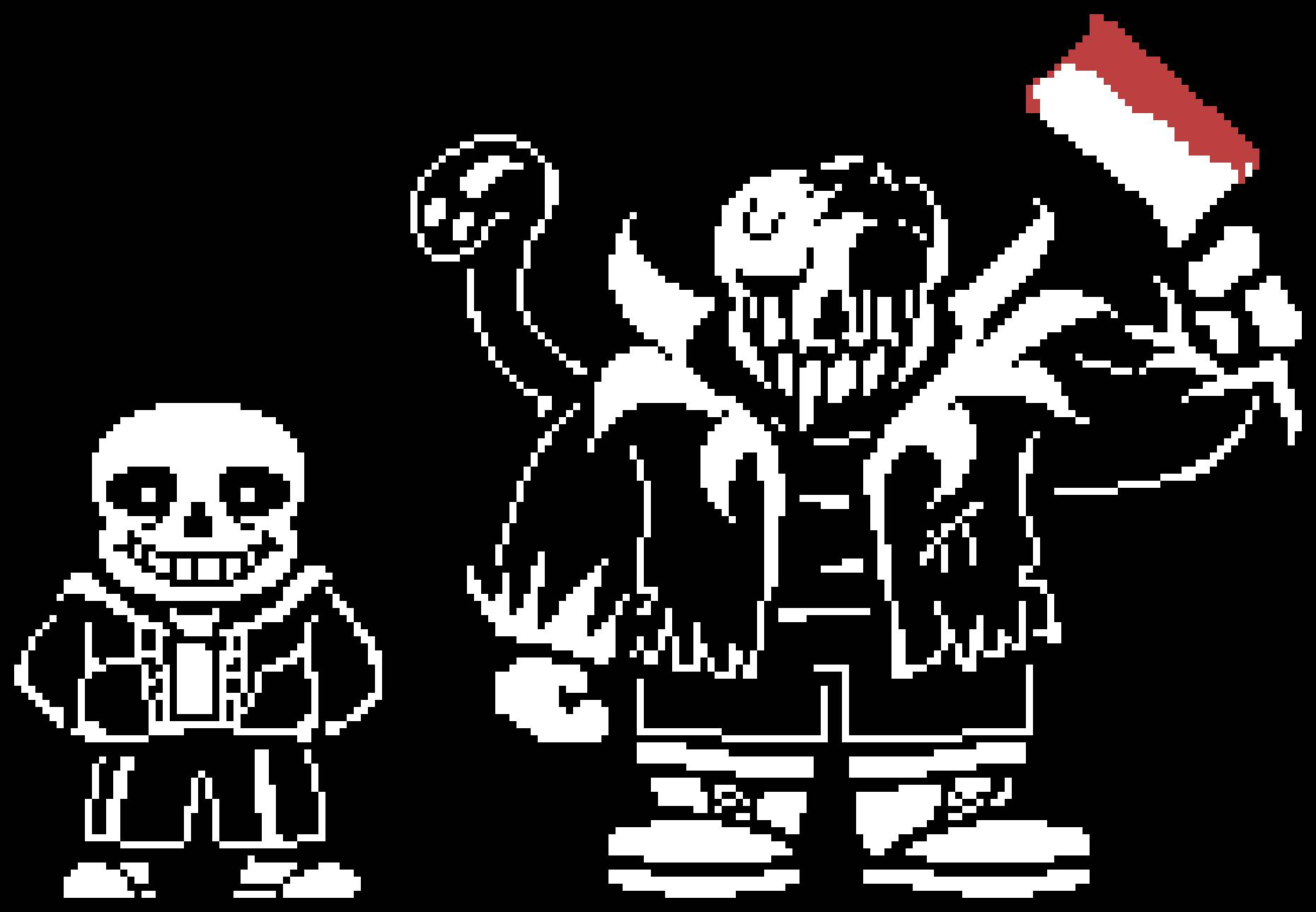 Killer Sans Sprite (Color/Battle) by Thehiddentales on Newgrounds