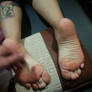 Tattoed girl friend (Day 2) Ticklish Feet pic6