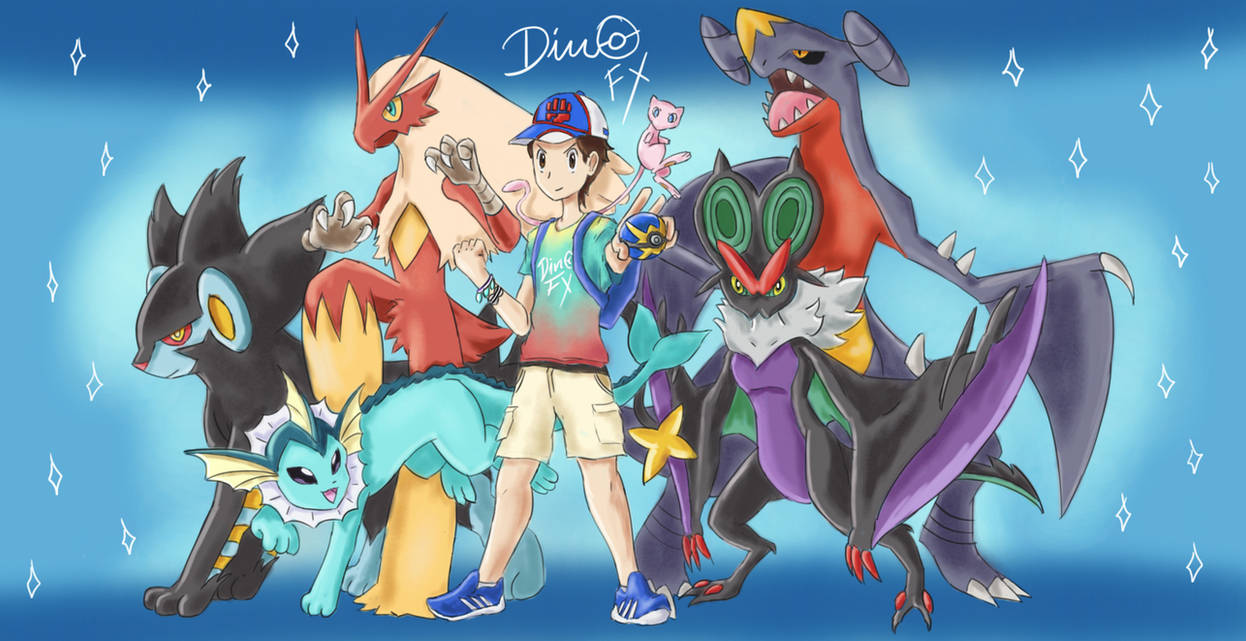 My dream team on pokemon dark Workship : r/PokemonHallOfFame