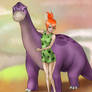 Dino y Pebbles