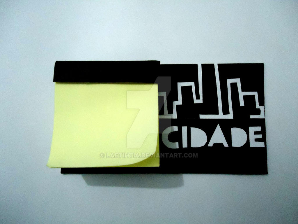 Cidade city cite by Augusto de Campos