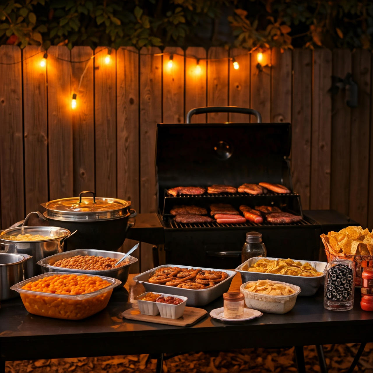 Cozy Autumn Backyard Cookout by toygungucci on DeviantArt