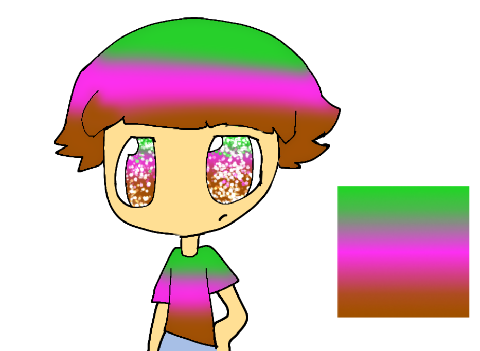Gradient Human Unpleasant gradient human by Human0idFromNN2022 on DeviantArt