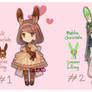 Valentine adoptables! CLOSED