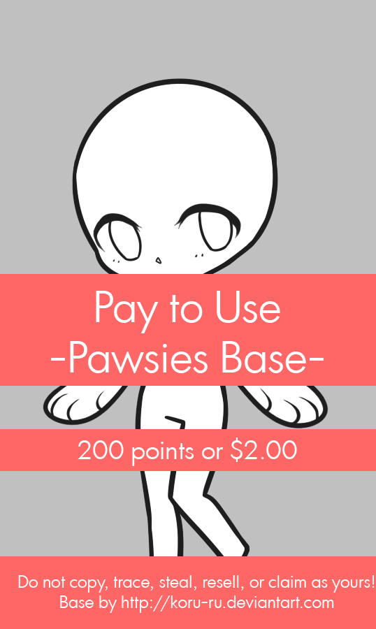 Pay To Use Base {Pawsies} 200pts or $2