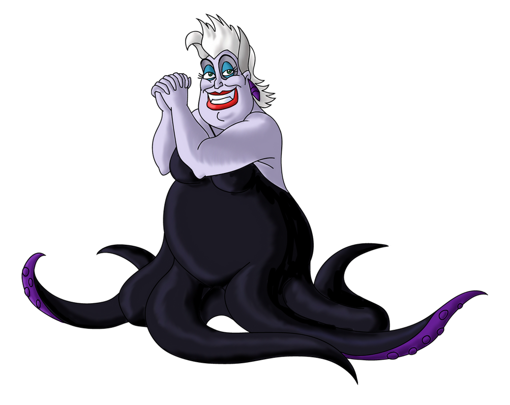 Disney Villain October 16: Ursula by PowerOptix on DeviantArt