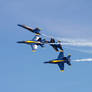 Blue Angels Break Away Formation