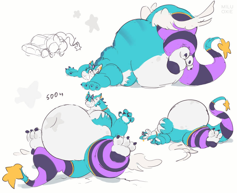 Overfe Overfed Magical Familiar by MiluOxie on DeviantArt