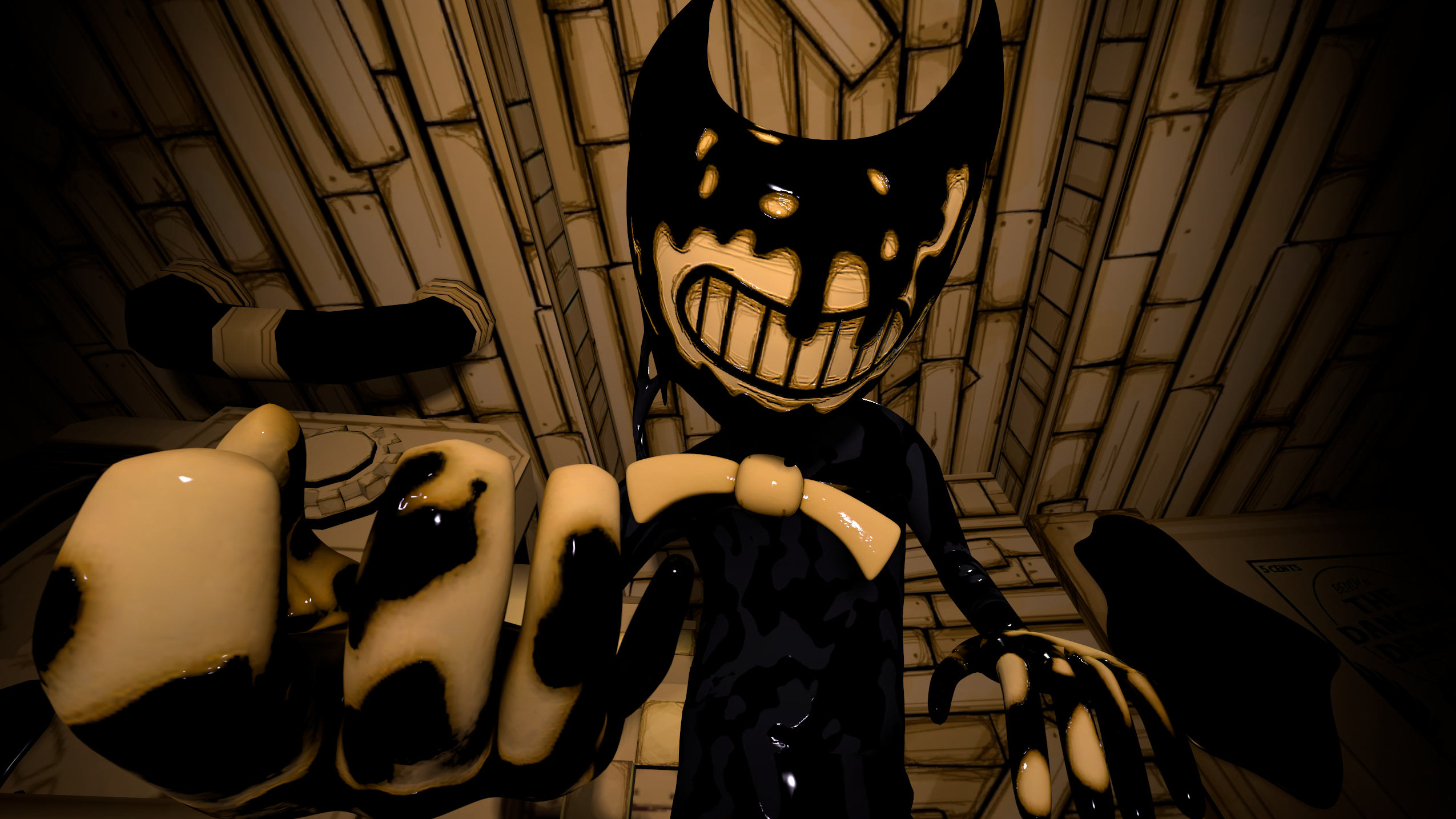 Ink Bendy (Dark Revival) Final Model Download MMD by waleedtariqmmd on  DeviantArt