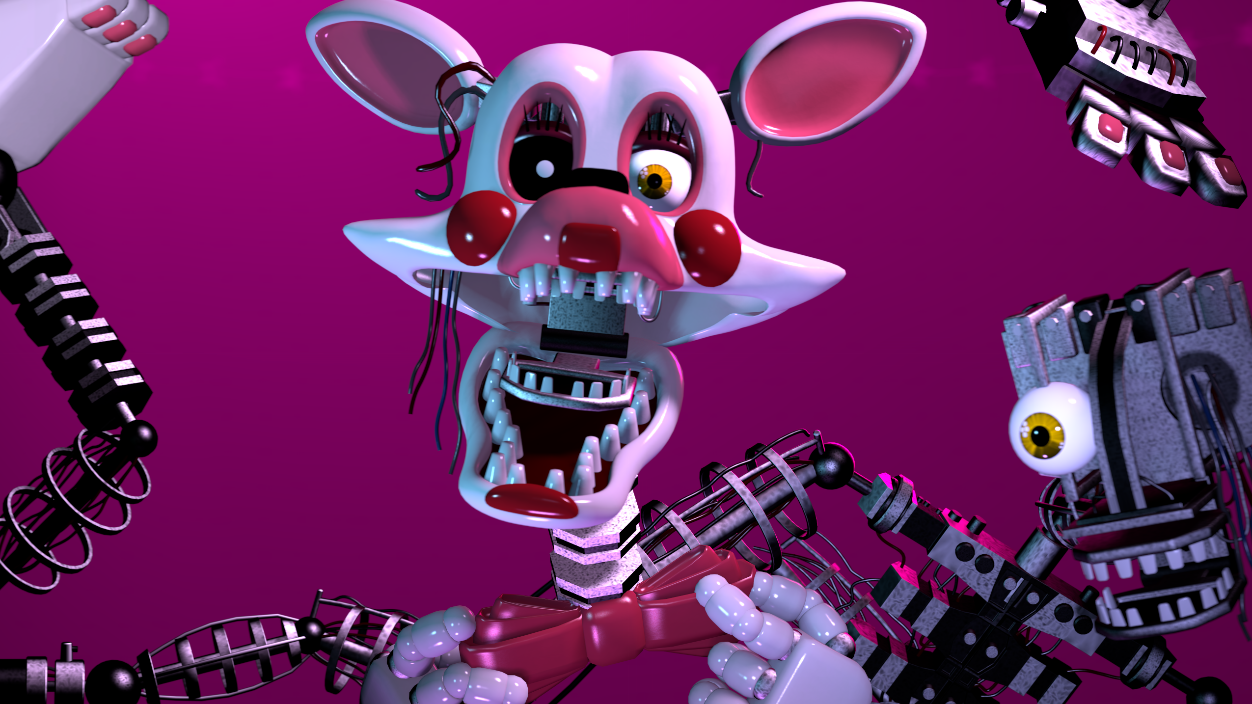 SFM FNAF) Withered Foxy Poster by MysticMCMFP on DeviantArt