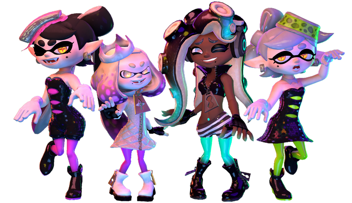 Squid Sisters and Off the Hook by Kameron-Haru on DeviantArt