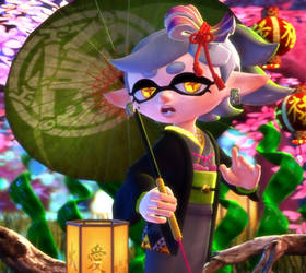 Splatoon 2/Sfm] Kimono Marie