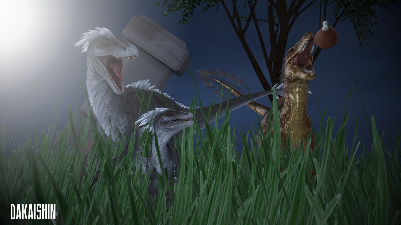 2 Raptor Friends raptor family by DakaishinDV on DeviantArt