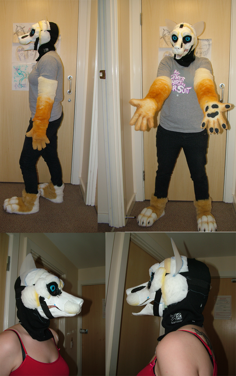 Daniel Fursuit WIP