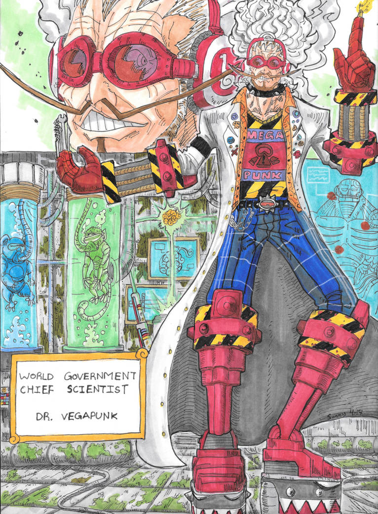Vegapunk - One Piece by caiquenadal on DeviantArt
