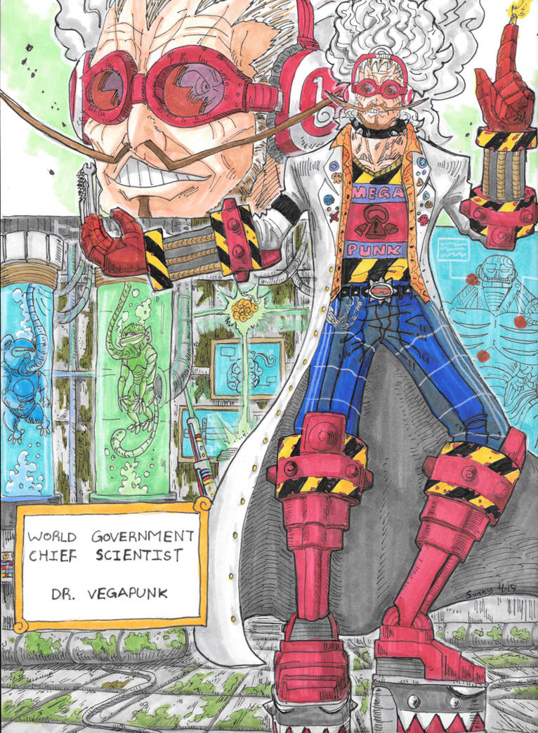Dr Vegapunk Fan Design By Supersunnydee On Deviantart Dr Vegapunk Fan Design By Supersunnydee On Deviantart