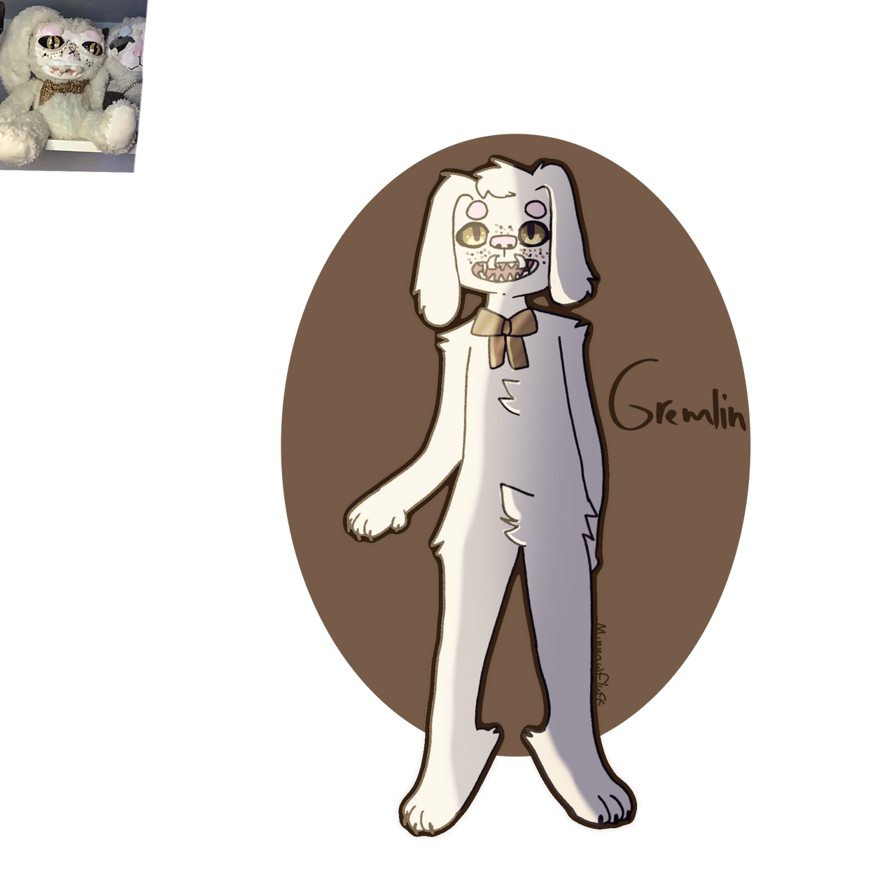 Gremlin the rabbit by MinnowFluff on DeviantArt