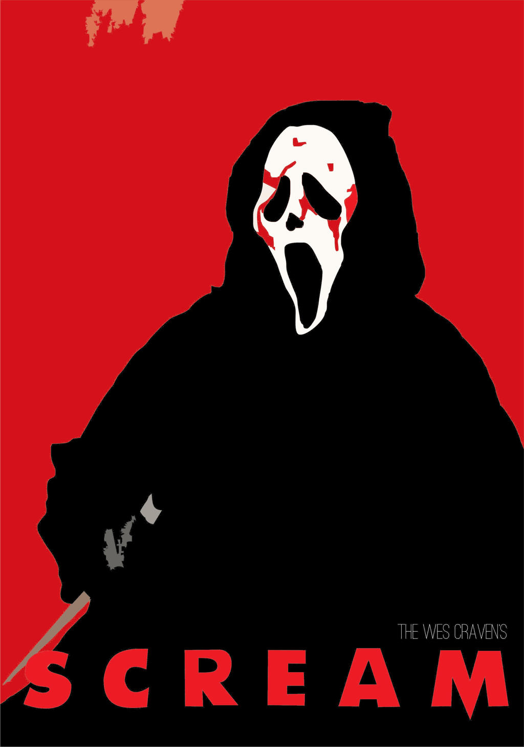 Scream poster by TomSteel6 on DeviantArt