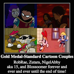 Gold Medal-Standard Cartoon Couples