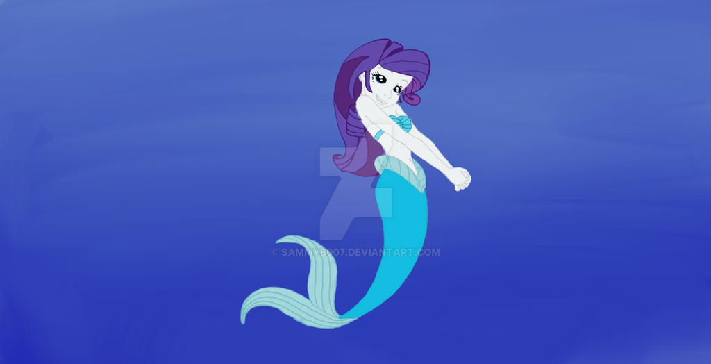 Rarity Mermaid by sammyb007 on DeviantArt
