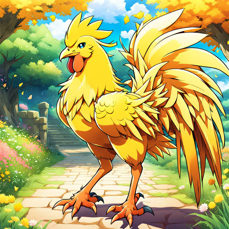 Robo Chocobo Chocobo by DarkFlame8100 on DeviantArt